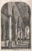 Russell Street church, Brighton. Rev Wagner. From narthex; RH Carpenter 1875