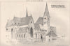 Cathedral of Augsburg; Drawn by J. Tavenor Perry, Architect. Bavaria 1875