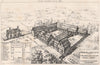 Farm buildings & Bailiff's house, Earlswood Idiot Asylum, Redhill, Surrey 1875
