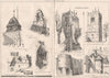 Scraps in Yorkshire; sketches in York 1875 old antique vintage print picture