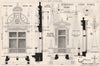 Wykehurst Court, Sussex; Professor E.M. Barry R.A., Architect 1875 old print
