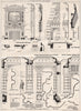 Wykehurst, Sussex; details of hall & fireplaces; Prof. E.M. Barry Archt 1875