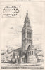 New church, Cambridge Park, Twickenham. Tower chancel; Raphael Brandon 1875