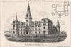 Sage College, Cornell University, Ithaca, New York; Chas Babcock Architect 1875