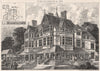 House proposed to be built at Golders Hill on the Estate of Spencer Wells  1875