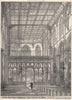 Saint Peter's church, Brighton; Somers Clarke Jr. Architect 1875 old print