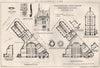 Courthouse, bell tower & prison, Third Judicial District, New York 1875 print