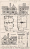 Cottages, Walton, Warwickshire for Sir Charles Mordaunt; H. Gundry Archt 1875