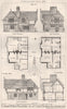 Cottages, Walton, Warwickshire for Sir Charles Mordaunt; H Gundry Archt 1875