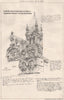 South west turret, Cathédrale de St. Pierre. Angoulême (Charente) 1875 print