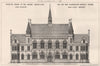 New Examination Schools, Oxford; John O. Scott Architect. Oxfordshire 1875