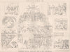 Germano-Italian paintings XIIIth. & XIVth. centuries. Fine arts 1875 old print