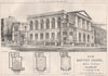 New Baptist Chapel, Bath Street, Glasgow; T.L. Watson Architect. Scotland 1875