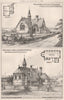 Bowlee School, Rhodes; School church, Tonge cum Alkrington, Manchester 1875