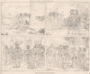 Prof. Retzsch's sketches of Macbeth. Shakespeare 1875 old antique print