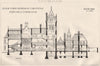 RIBA Soane Medallion competition. Country house by J. Conder 1876 old print