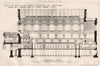 Design for a concert room by Alfred Reading, Architect (2) 1876 old print