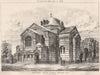 Proposed Greek church, Notting Hill; J.O. Scott, Architect. London 1876 print