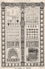 The science of heraldry. Heraldry 1876 old antique vintage print picture