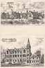 Board Schools for Gamlingay Co. Cambs;Trinity Church Schools Grays Inn Road 1876