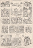 Tiziano and his school; Van Eyk and his school . Italy 1876 old antique print