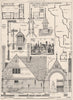 Stables & entrance gateway, Marlow; Robert W. Edis Archt. Buckinghamshire 1876