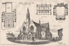 Westgate Congregational Chapel, Cleckheaton, Yorkshire; H.J. Paul Archt 1876