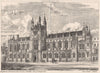 New examination schools, Oxford. principal front; John Scott, Architect 1876