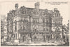 New house, Exhibition Road, Kensington, W.; Young, Architect. London 1876