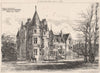 Earnock planned alterations, Lanarkshire; William Leiper Archt. Scotland 1876