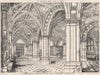 New examination schools, Oxford; The waiting hall; JO Scott, Architect 1876