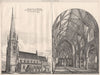 New church at Mitton, Stourport, Worcestershire; George Gilbert Scott Archt 1876