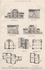 Cottages, Bishopsteignton, Teignmouth, Devon; Tarring, Son & Wilkinson 1876