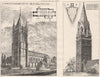 St. Clement's church, Bournemouth. St. Georges church; Tufnell Park, London 1876