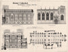 Bristol Cathedral new nave plan elevation sections George Edmund Street 1876