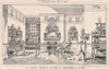 Art furniture; designed by E.W. Godwin, manufactured by Wm. Watt. 1876 print