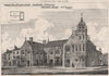 New divinity schools, Cambridge University; Basil Champneys Archt 1876 print