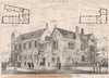 Proposed Divinity School Cambridge; Arthur W. Blomfield M.A. Architect 1876