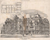 New Mansions, Chesterfield Gardens; W. Jno. Thos, Wimperis Architect 1876