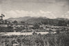 The Buffalo Mountains from Porepunkah. Victoria, Australia. 1908 old print