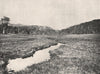 Buffalo Mountains. The Long Plain looking West. Victoria, Australia. 1908