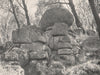 Buffalo Mountains. Tabular Jointing, Eurobin Creek. Victoria, Australia 1908