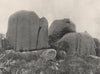 Buffalo Mountains. Og, Gog, and Magog. Victoria, Australia. 1908 old print