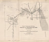 Prentice & Southern Gold Mine, Rutherglen. Victoria, Australia. Mining 1909 map