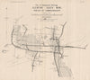 Glenfine South Mine, Commeralghip. Victoria, Australia 1909 old antique map