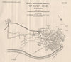 Mc. Evoy Mine, Eldorado. Victoria, Australia. Mining 1909 old antique map