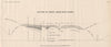 Section of Bores, Dargo high Plains. Victoria, Australia. Mining 1909 old map