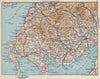 SW SCOTLAND.Dumfries & Galloway.Ayrshire.Wigtown Kirkcudbright.Scotland 1959 map