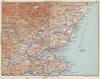 SCOTLAND EAST. Tayside & Fife. Firth of Tay. Vintage map plan 1959 old