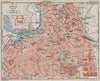 LILLE. Vintage town city map plan. Nord 1930 old vintage chart